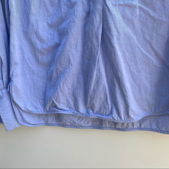 Everlane | The Cotton Poplin Split Neck Popover 8 - Picture 9 of 11